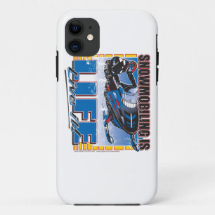 Snowmobiling is Life Live it Case-Mate iPhone Case