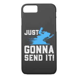 Snowmobiling - Just Gonna Send It Case-Mate iPhone Case