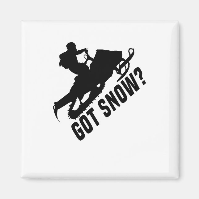 Snowmobiling Magnet (Front)
