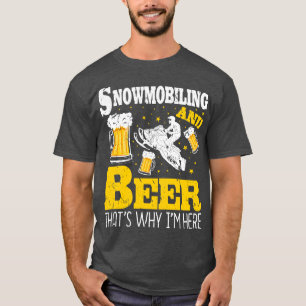 Snowmobiling Motor Sled Winter Sport T-Shirt
