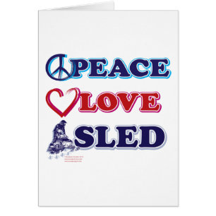 Snowmobiling/Peace,Love,Sled