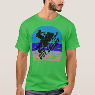 Snowmobiling Retro Good snow T-Shirt