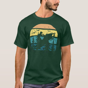 Snowmobiling Retro Vintage T-Shirt