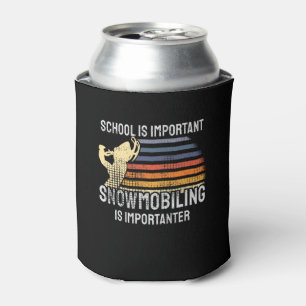 Snowmobiling Snowmobile Can Cooler