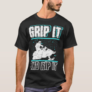 Snowmobiling Snowmobile Offroad Racing Snowmachine T-Shirt