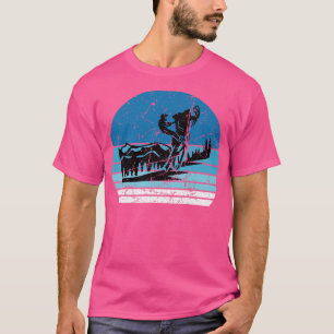 Snowmobiling Snowmobile Retro T-Shirt