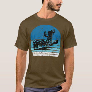Snowmobiling Snowmobile Retro T-Shirt