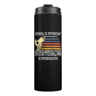 Snowmobiling Snowmobile Thermal Tumbler