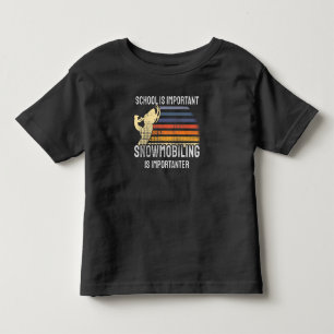 Snowmobiling Snowmobile Toddler T-Shirt