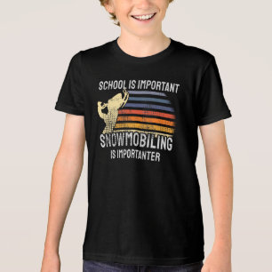 Snowmobiling Snowmobile Tri-Blend Shirt