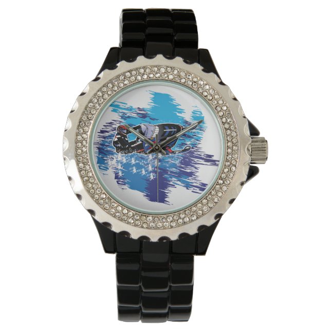 Snowmobiling/snowmobiler Watch (Front)
