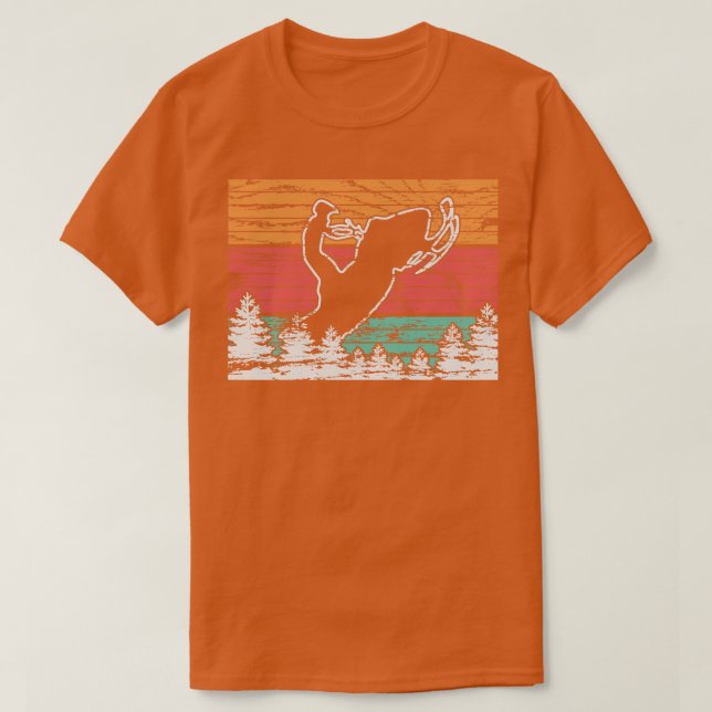 Snowmobiling Snowmobilie 2 T-Shirt (Design Front)