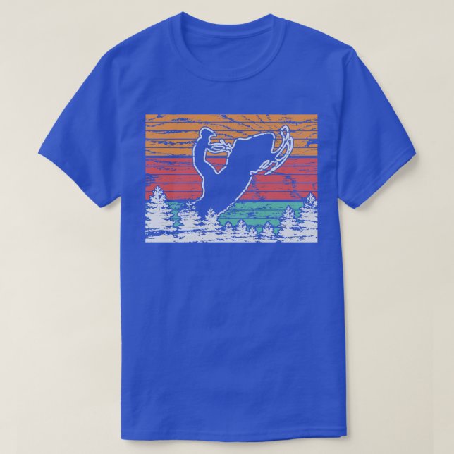 Snowmobiling Snowmobilie 2 T-Shirt (Design Front)