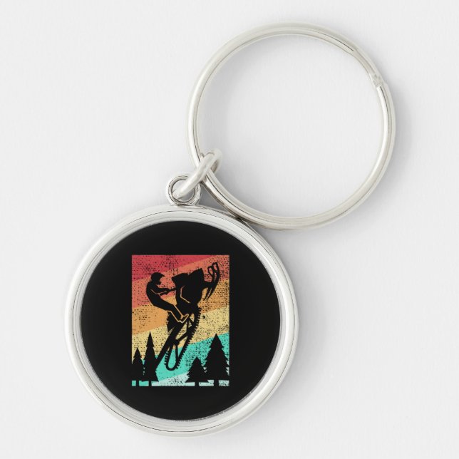 Snowmobiling Snowmobilie Key Ring (Front)
