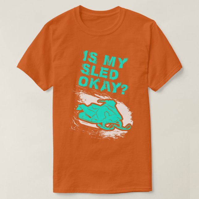 Snowmobiling T-Shirt (Design Front)