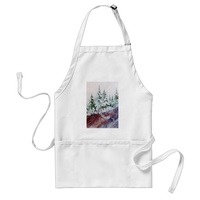 Snowscape Apron (Front)