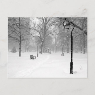 Snowscape II, Philadelphia Postcard