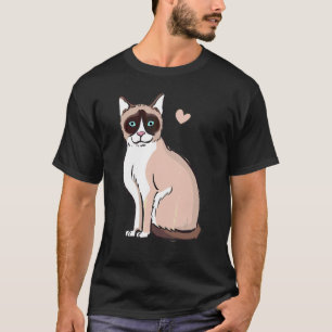 Snowshoe Cat Funny T-Shirt
