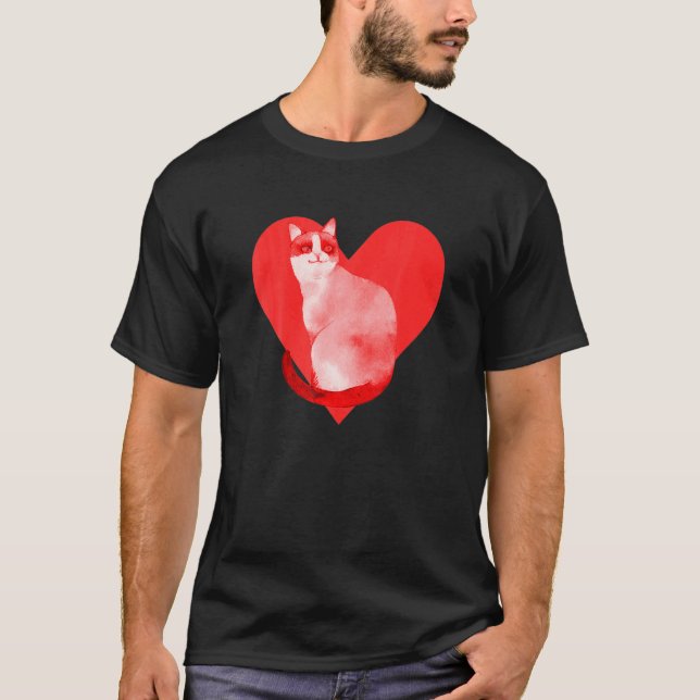 Snowshoe Cat T-Shirt (Front)