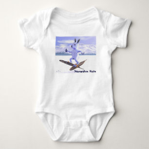 Snowshoe Hare Baby Bodysuit