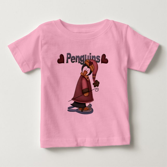 Snowshoe Penguin T-shirts and Gifts (Front)