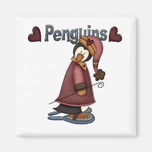 Snowshoe Penguin T-shirts and Gifts Magnet