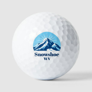 Snowshoe West Virginia golf resort souvenir Balls