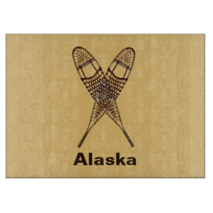 Snowshoes Cutting Board