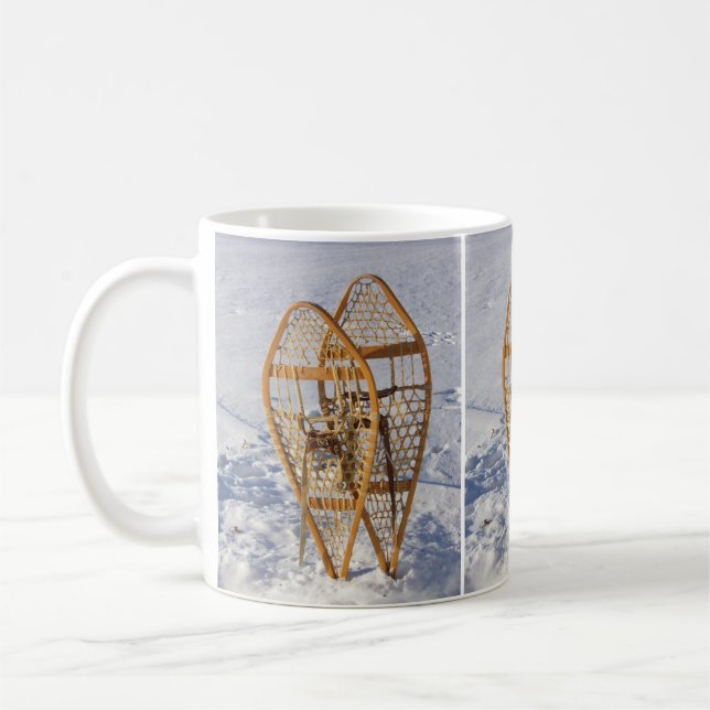 Snowshoes in Snow Mug (Left)