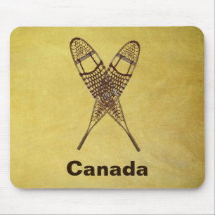 Snowshoes Mouse Pad
