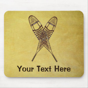 Snowshoes Mouse Pad