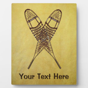 Snowshoes Plaque