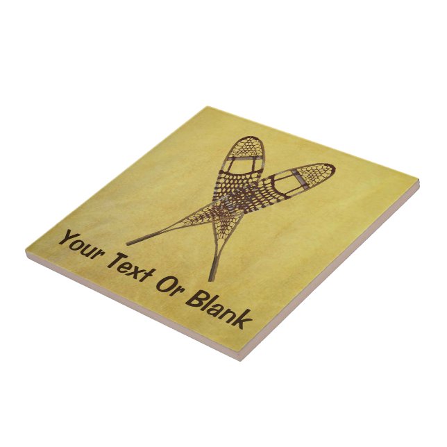 Snowshoes Tile (Side)