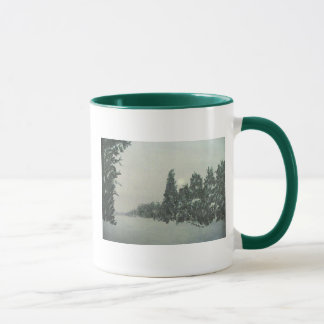 Snowstorm on the Gunflint Trail mug