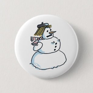 Snowwoman button