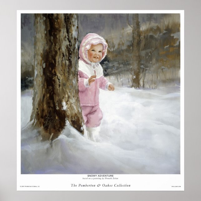 Snowy Adventure Poster (Front)