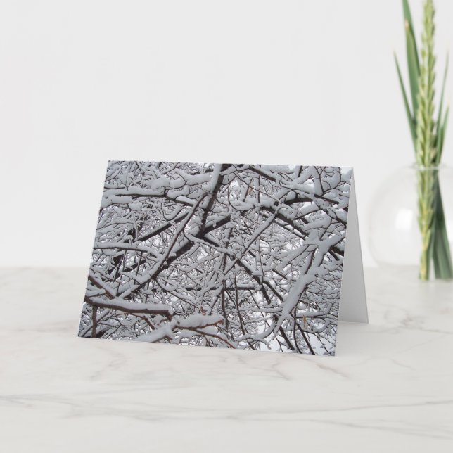 Snowy Branches Card (Front)