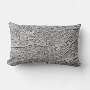 Snowy Branches Lumbar Pillows