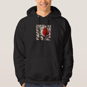Snowy cardinal sweatshirt