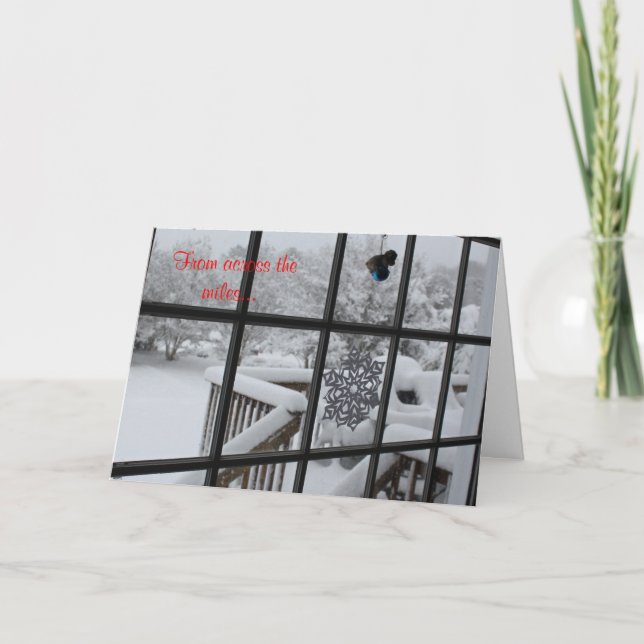 Snowy Christmas Card (Front)