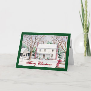 Snowy Christmas Card