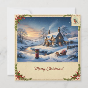 Snowy Christmas Card II