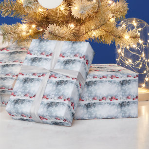 Snowy Christmas Wrapping Paper