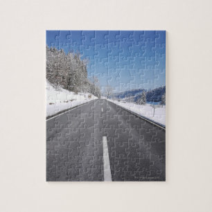 Snowy cold winter landscape 5 jigsaw puzzle