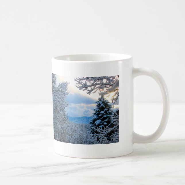 Snowy Colorado Coffee Mug (Right)