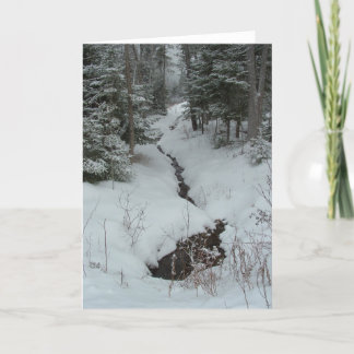 Snowy Creek Card