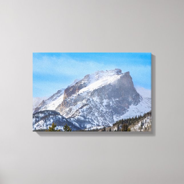 Snowy Day Canvas Print (Front)