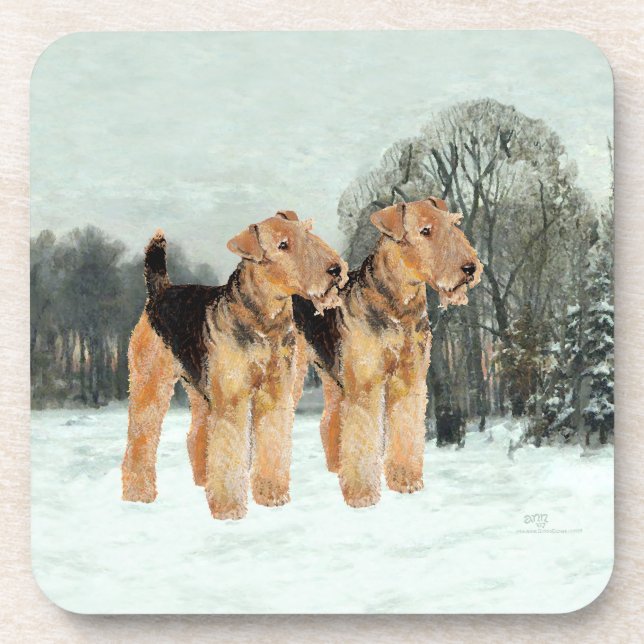 Snowy Day Coaster (Front)