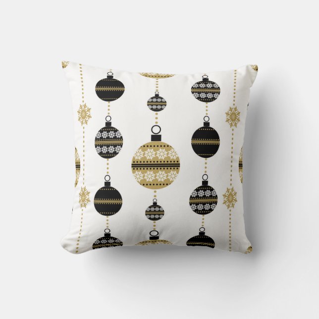 Snowy Day Inspired Throw Pillows  (Front)