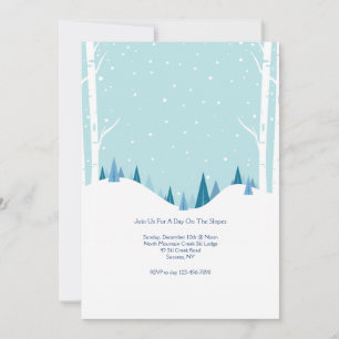 Snowy Day Invitation